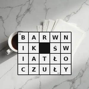 Hasło krzyżówkowe naturalny barwnik wrażliwy na działanie światła zmieniający się pod wpływem światła - barwnik światłoczuły – rozwiązanie, synonimy, podpowiedzi i definicje krzyżówkowe